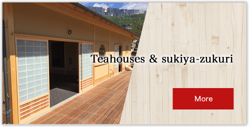 Teahouses and sukiya-style